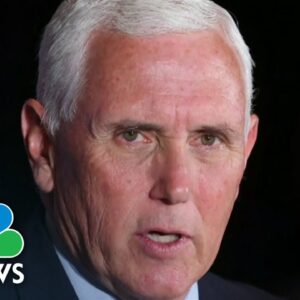Mike Pence criticizes former President Trump for endangering his family