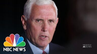 Mike Pence criticizes former President Trump for endangering his family