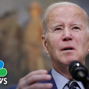 LIVE: Biden delivers remarks after Silicon Valley Bank collapse | NBC News