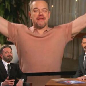 Matt Damon Makes SURPRISE Appearance on Jimmy Kimmel Live! Amid Feud