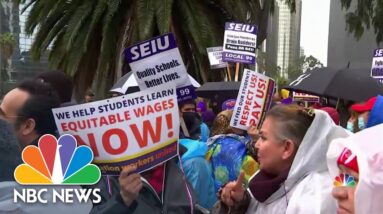 Los Angeles schools closed due to worker strike demanding better pay and more staffing