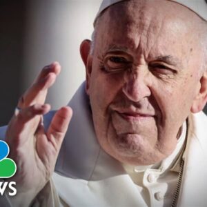 Pope Francis hospitalized with respiratory infection, Vatican says
