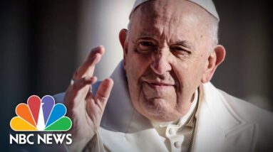 Pope Francis hospitalized with respiratory infection, Vatican says