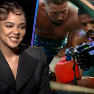 Tessa Thompson PRAISES How Director Michael B. Jordan CHANGED Creed III (Exclusive)