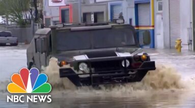Rough weather pummels California