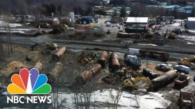 Growing concern over Ohio train derailment hazardous material shipments