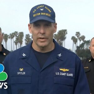 Officials detail timeline after two smuggling boats crash off California coast