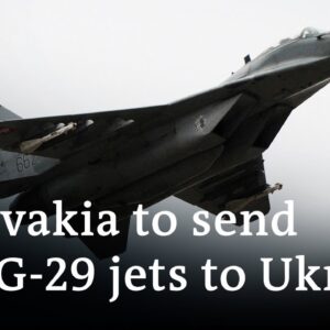 Slovakia follows Poland to pledge MIG-29 jets to Ukraine | DW News