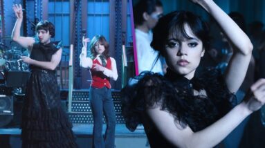 SNL: Jenna Ortega Does Viral Wednesday Dance WITH A TWIST!
