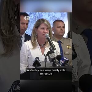 Southern Californians snowed in | DW #Shorts