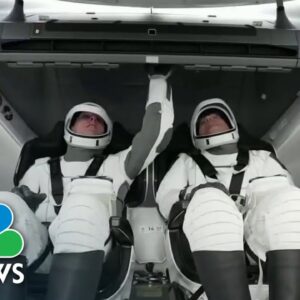 SpaceX launches international crew to space station