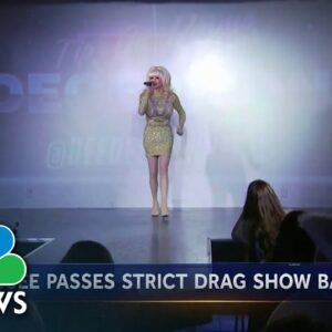 Tennessee passes law restricting drag shows in public spaces