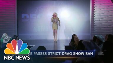 Tennessee passes law restricting drag shows in public spaces