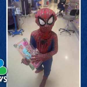 The Michigan kindergartener superhero inspiring others
