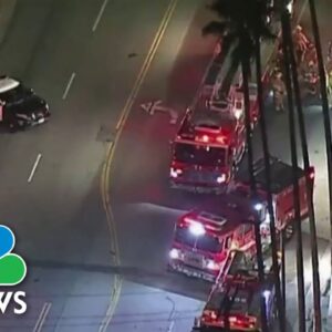 Three LAPD officers hospitalized after shooting