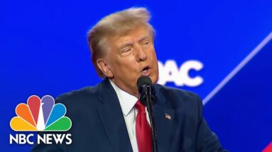 Trump delivers keynote address at CPAC