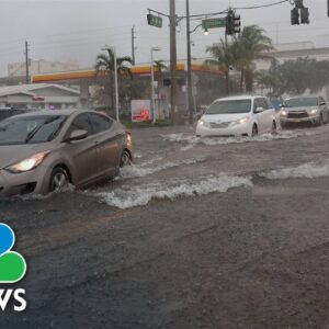 Major flooding hits parts of south Florida as wet weather brings heavy rain