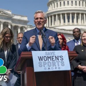 House Republicans pass bill banning transgender girls from female athletics