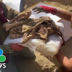 1,000-year-old mummy with skin and hair found in Peru