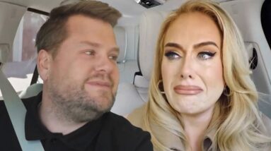 Adele CRIES During Emotional 'Carpool Karaoke'