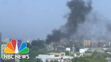 Americans trapped in Sudan as first civilian evacuations begin