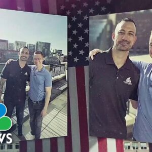 Boston Marathon bombing survivor shares how Marine veteran helped his recovery