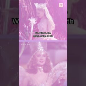 Ariana Grande As Glinda On Set Of 'Wicked' #shorts
