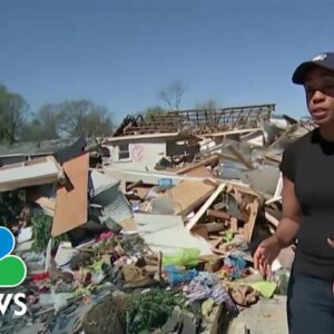 Arkansas town devastated after tornadoes battered South and Midwest