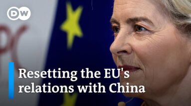 EU leaders travel to China to reshape the country's relationship with the EU | DW News
