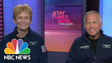 Axiom astronauts discuss upcoming mission