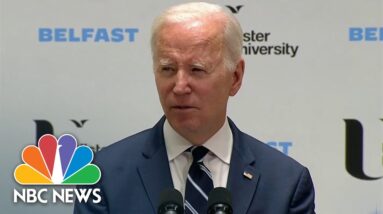 Biden visits Ireland, pays tribute to family history