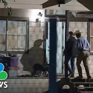 Police: Suspect was shooting AR-15 in his front yard before 5 people killed