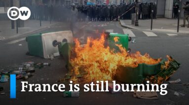 France: 11th day of mass protests against President Macron's pension reforms | DW News