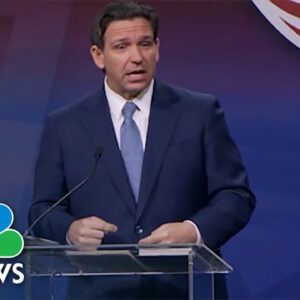 DeSantis: Law was 'weaponized for political purposes' in Trump indictment