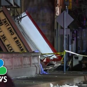 Roof collapses at historic Illinois theater, killing 1 and injuring dozens
