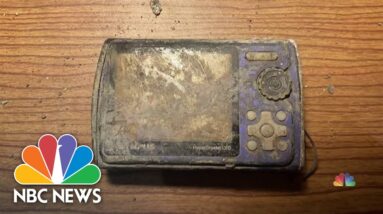 Woman brought to tears after fisherman finds camera filled with treasured photos she lost years ago