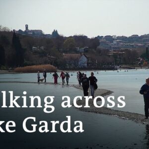 Italy's Lake Garda sees record low water levels | Focus on Europe
