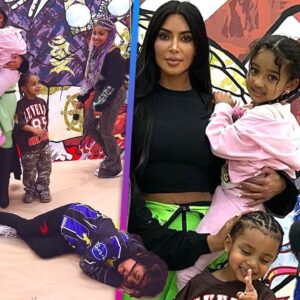 Kim Kardashian’s Kids Have MELTDOWN Meeting Famous Artist