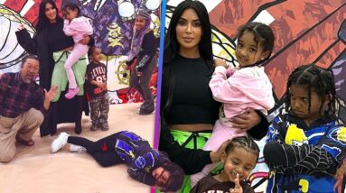Kim Kardashian’s Kids Have MELTDOWN Meeting Famous Artist