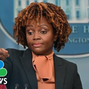 LIVE: White House holds press briefing | NBC News