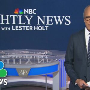 Nightly News Full Broadcast - April 11