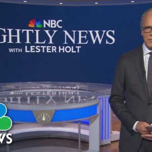 Nightly News Full Broadcast - April 17