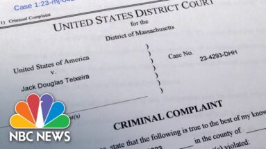 Suspected intelligence leaker is a flight risk, federal prosecutors say