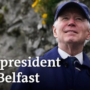 Biden vows to 'keep the peace' in Northern Ireland but not to 'interfere politically' | DW News