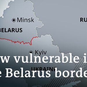 Ukraine strengthening defenses along Belarus border | DW news