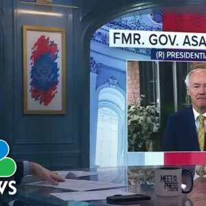 ‘I joke … that [Trump’s] campaign manager is Alvin Bragg,’ says former Republican Gov. Hutchinson