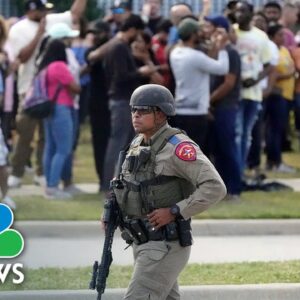 'The whole time I was running, I could hear gunshots': Outlet mall mass shooting witness