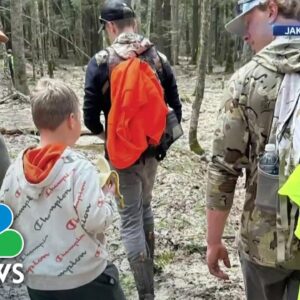 8-year-old boy survives in wilderness after being separated from family for two days