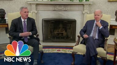 Biden and McCarthy meet as debt ceiling deadline looms