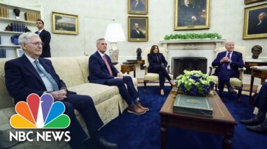 Biden meets with congressional leaders for debt ceiling meeting